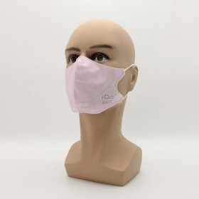 3D立体无纺布口罩(三层),泡纱耳带