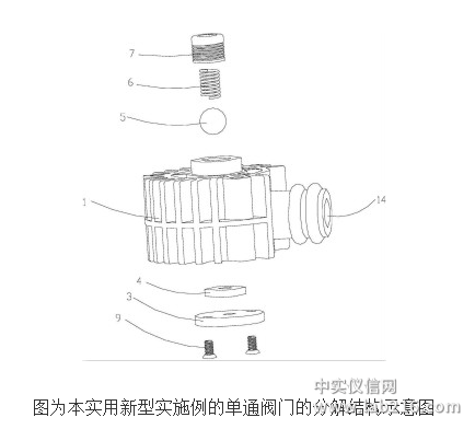 单通阀门的原理及设计