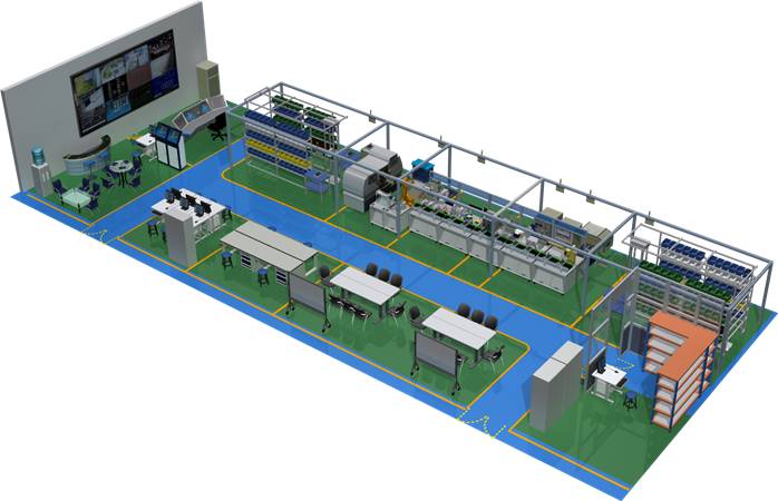 工业4.0智慧工厂实验室建设解决方案（机械设计及其自动化专业）