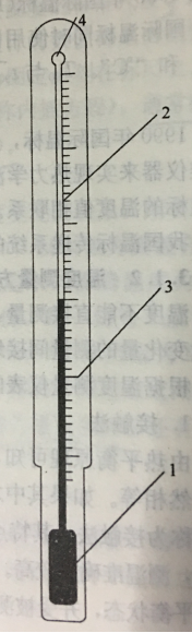 图1  玻璃管水银玻璃温度计