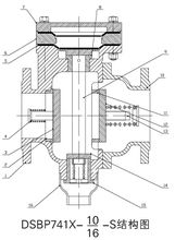 DSBP741X型倒流防止器结构图