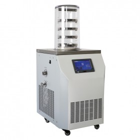 LGJ-12普通型冻干机 小型浓缩液冻干机 实验型冷冻干燥机