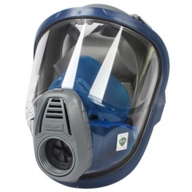 MSA梅思安全面罩过滤式呼吸防护防雾宽视野面具
