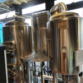 啤酒设备糖化系统 500升啤酒糖化餐饮到店啤酒设备机器