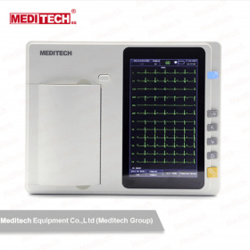 Meditech超薄、超轻、触屏六道心电图机