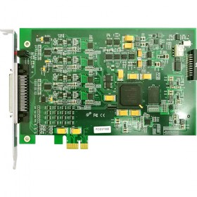 阿尔泰科技4路同步AD输入带DIO 采集卡PCIe9758B