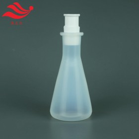 PFA三角瓶耐高温透明可视PFA锥形瓶平底设计稳定性强耐腐蚀