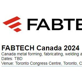 2024加拿大金属成型与焊接切割展FABTECH